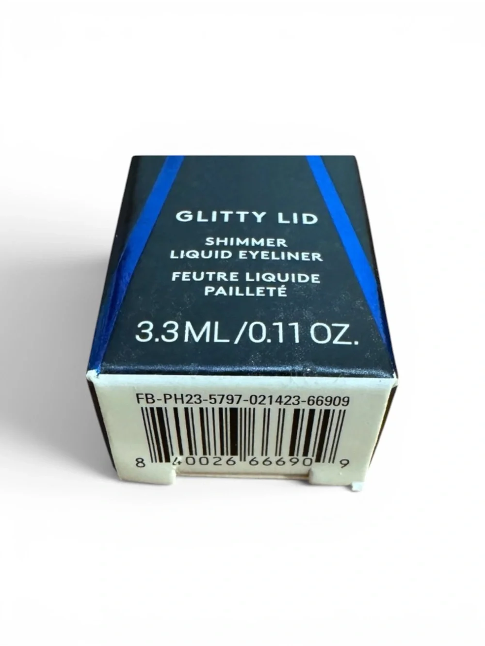 FENTY BEAUTY GLITTY LID Blue Shimmer Liquid Eyeliner 02 PEACOCK'Y